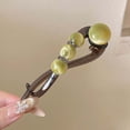 thumbnail image 1 of Elegant Hair Clip For Back Hairstyles Bead Waterdiamond Hairpin Female Summer Hairpin, 1 of 3