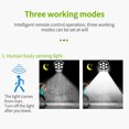 thumbnail image 4 of Lámpara De Vigilancia De Cámara Simulada Solar Lámpara Impermeable De Control Remoto De 3 Modos De Inducción Al Aire Libre Minnieouse HA016676-00, 4 of 6