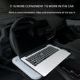 thumbnail image 2 of Vikakiooze Car Mounted Small Table Car Steering Wheel Dining Table Car Multifunctional Dining Writing Office Computer Notebook Support, 2 of 3