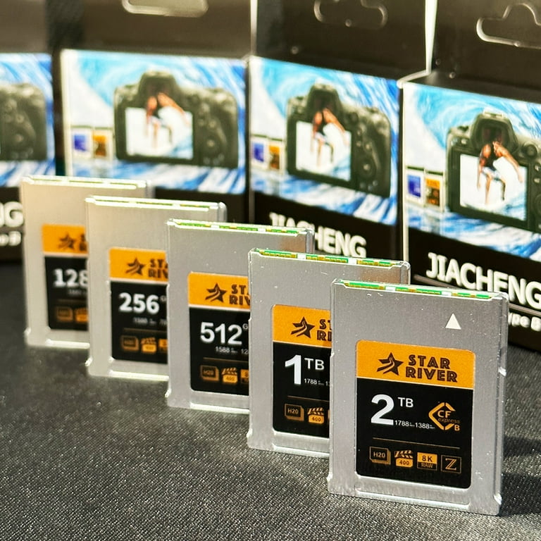 Jiachen 2TB 1TB 512GB 256GB 128GB CFexpress Type B Memory Jiachen 2TB 1TB 512GB 256GB 128GB CFexpress Type B Memory
