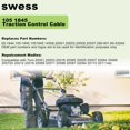 thumbnail image 3 of 105-1845 Traction Control Cable Compatible with 22" Toro Recycler Model,Replaces for Front Wheel Drive Lawnmower (1), 3 of 5