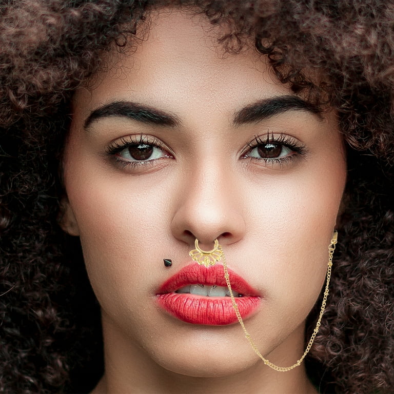 Nose and store lip ring