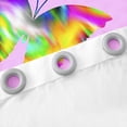 thumbnail image 5 of Erosebridal Butterfly Blackout Curtains Women,Rainbow Butterfly Curtains & Drapes,Glitter Gradient Tie Dye Window Curtains,Abstract Butterflies Window Treatments, 5 of 6