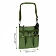 thumbnail image 2 of Bolsa De Herramientas De Jardinería, Bolsa Diagonal Impermeable, Organizador De Almacenamiento De Herramientas De Jardinería Para Jardín Al Aire Libre, Patio De Césped seitruly AP006493-02, 2 of 6