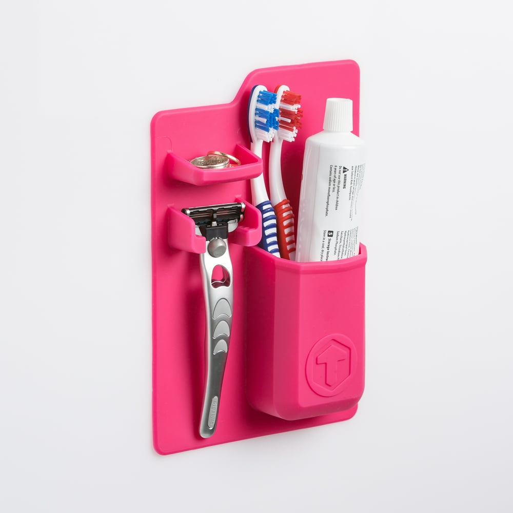 Tooletries Mighty Toothbrush Holder, Pink