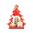 thumbnail image 2 of Eolstice Christmas Wooden Tabletop Ornaments, Festive Wood Centerpiece, Seasonal Xmas Desktop Decor, Home Holiday Party Decoration, Cute Table Accent, 2 of 7