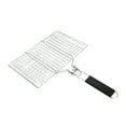 thumbnail image 4 of WHAMVOX Stainless Steel Grill Basket with Detachable Rack for Home Use and Outdoor Activities Silver, 4 of 8