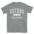 thumbnail image 1 of Gotebo Oklahoma Classic Established Men's Cotton T-Shirt, 1 of 1