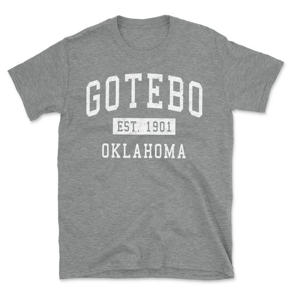 Gotebo Oklahoma Classic Established Men's Cotton T-Shirt