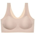 thumbnail image 1 of Sujetador sin costuras para mujer Sujetador sin aros Diseño fino y delgado Sin ropa interior Sujetador deportivo de bajo impacto Sujetador cómodo para uso diario, 1 of 5