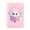 Pink, variant on LJMsdf A5 Kawaii Cat Plush Notebook Reversible Sequin PVC Journal Diary 8.46×5.13in Back to Campus Gift