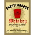 thumbnail image 3 of Vintage Booze Labels 19x24 Black Modern Framed Museum Art Print Titled - Chesterbrook Whiskey, 3 of 5
