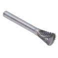 thumbnail image 2 of Double Cut Die Grinder Bits, Low Labor Strength Inverted Cone Burr File Simple Operation  For Jewelry Manufacturing, 2 of 8