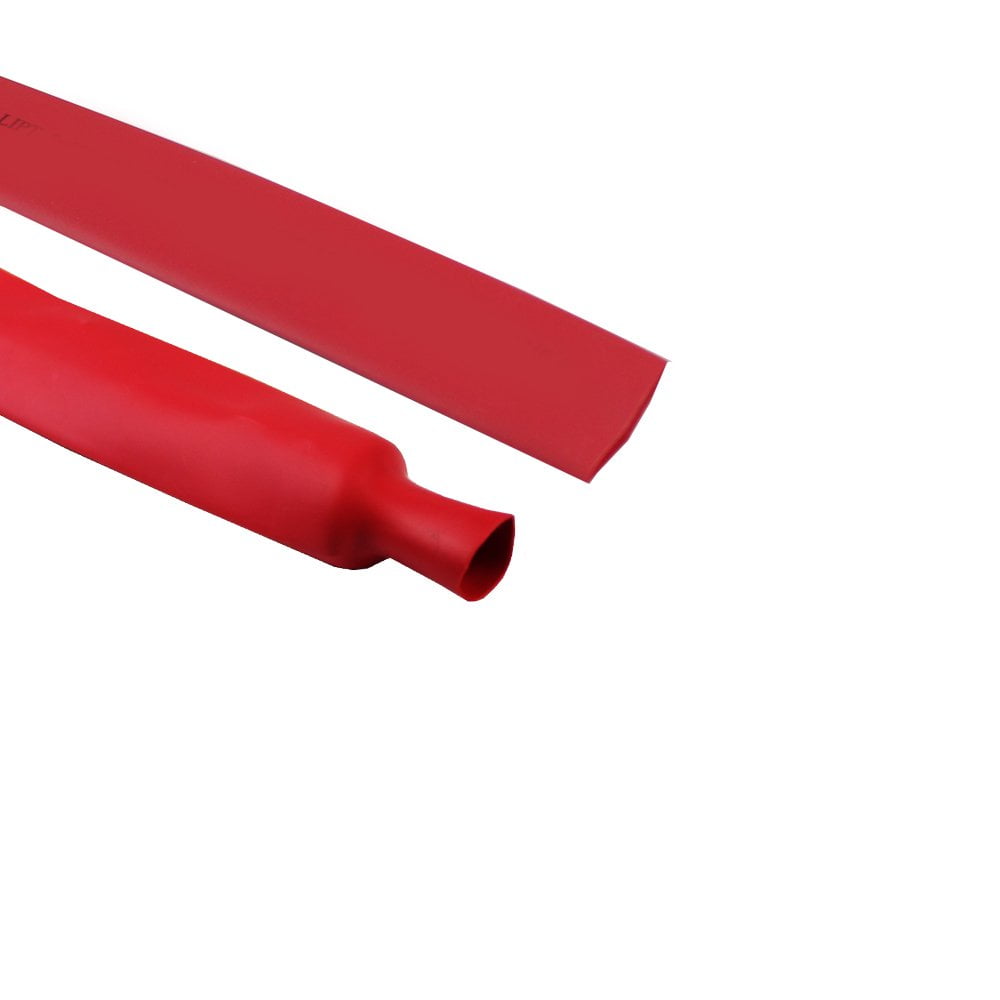 3/4 Inch Red 21 Ratio Waterproof Flame Resistant Heat Shrink Tubing