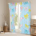 thumbnail image 3 of Manfei Rainbow Cartoon Bowtie Black Out Curtains,Multicolor Polka Dots Curtains Pack of 2 (42x63 Each),Kawaii Bowknot Bedroom Curtains For Girls Kids,Microfiber Bedroom Decor, 3 of 6