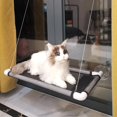 thumbnail image 3 of Percha para Ventana de Gato - Hamacas para Ventana de Gato, Cama para Gato Que Ahorra Espacio, Asiento de Seguridad para de Mascotas Que Sopo - Ventosa de 65 mm Sunnimix Hamaca de gato, 3 of 8