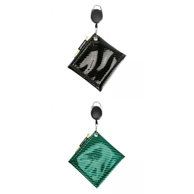 2x Toalla de Limpieza de Pelotas de Golf Absorbente de Agua para Negro+Verde Sharpla Limpiador de golf