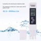 thumbnail image 4 of Probador de pH electrónico, probador de pH de piscina, medidor de temperatura TDS/EC, juego 4 en 1, probador de pH electrónico para agua potable, acuarios, hidropónicos, piscinas, alimentos kaili Sencillez, 4 of 5