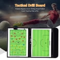 thumbnail image 1 of Tablero de práctica de fútbol 1 juego de equipo de asistente deportivo con portapapeles de entrenamiento de fútbol magnético portátil FLhrweasw Nuevo, 1 of 9