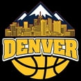 thumbnail image 2 of Game Garment Basketball Team Sports Fan Mens Hoodies Hooded Sweatshirt - Denver Skyline Hoodie Black XS-3XL, 2 of 6