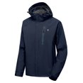 thumbnail image 6 of Little Donkey Andy Men's Waterproof Rain Jacket Lightweight Breathable Raincoat with Detachable Hood for Hiking Golf Travel Deep Blue/Deep Blue M, 6 of 7