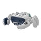 thumbnail image 5 of Juguete para gatear con ruedas universales, juguete para bebés, desarrollo de juguetes eléctricos para gatear, juguete mecánico, animal para niños peq Blanco sin spray, 5 of 9