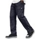 thumbnail image 2 of Ceisia Men Solid Color Corduroy Straight Leg Pants Elastic Waist Drawstring Gift Casual Trousers, 2 of 6