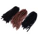 thumbnail image 4 of FELTECHELECTR 3 piezas de tocados de moda, pelucas, coletas, interesantes rastas para fiestas, 4 of 6