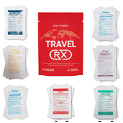 Travel RX - Travel Medicine Pack Medication Variety for Travel with Bag for Indigestion, Upset Stomach, Pain, Motion Sickness & More, Travel Essential Medicine Pack (1 Kit)