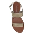 thumbnail image 3 of City Classified Shoes Women Plain Basic Gladiator Sandals Ankle Strap WINNIE-S Beige Tan Taupe 7, 3 of 3