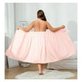 thumbnail image 5 of Ensemble de Peignoir Surdimensionné Ajustable pour Femmes avec Serviette en Poils Robe Portable avec Bande Élastique, 5 of 5