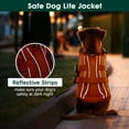 thumbnail image 6 of Kuoser Dog Life Jacket, Reflective and Adjustable Dog Life Vest for Small Medium Large Dogs Yellow, XXL, 6 of 9