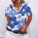 thumbnail image 3 of Gibobby Casual Playera de Manga Corta para Mujer Camiseta manga corta estampada para mujer verano Top suelto informal(E,M), 3 of 4
