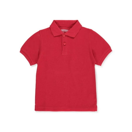 - Unisex Boys Girls Short Sleeve Pique Polo Shirt w/Stain Release (2T-20)