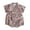 Brown, variant on Short Sleeve Bodysuit Baby Baby Short Sleeve One-Piece Organic Cotton Bodysuits (White,9-12 Months)