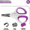 thumbnail image 2 of Poodle Pet Professional Grooming Tool Pet Nail Clipper for Cats, Dogs, and Small Animals, 2 of 7