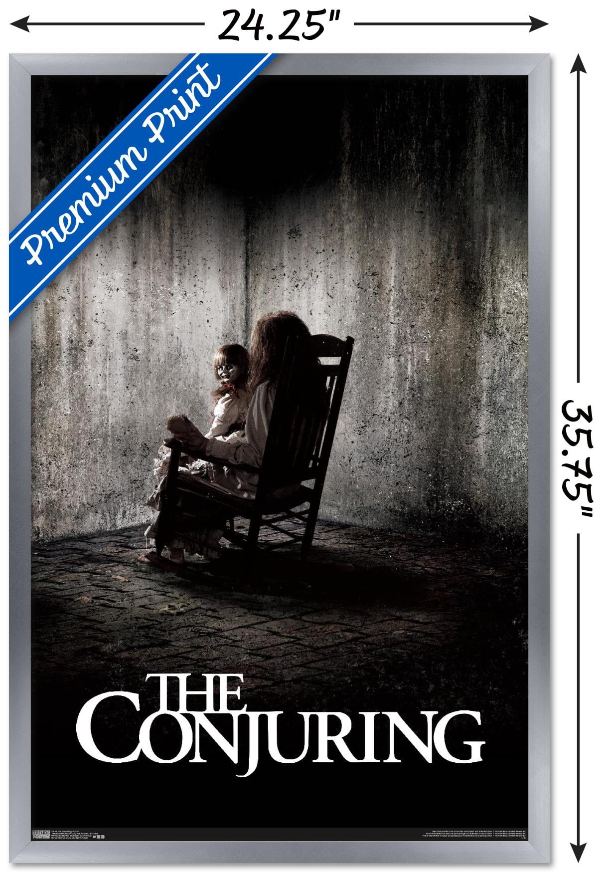 The Conjuring - Chair Wall Poster, 22.375" x 34", Framed