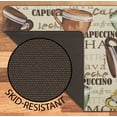 thumbnail image 4 of Chef Gear Novelty Anti-Fatigue Kitchen Mat Set, Coffee Cup, 17.5 in. x 48 in./17.5 in. x 28 in., 4 of 9
