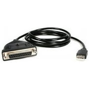StarTech.com ICUSB1284D25 6ft USB to Parallel Printer Adapter Cable