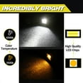 thumbnail image 5 of 4X 2inch LED Work Light Bar Spot Cube Pods Amber/White Driving Fog Lamp Offroad, 5 of 12