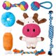 thumbnail image 1 of Juguete de Cuerda para Morder Perros, 7pcs Juguetes Duraderos para Dentición Cachorros, Lindos Jugue, 1 of 7