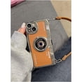 thumbnail image 5 of Case Compatible with iPhone 12,Cute 3D Vintage Camera Phone Case with Hand Strap Unique Cool Silicone TPU Case Shockproof Protective Case Women Girls for iPhone 12, 5 of 7