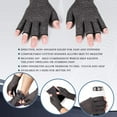 thumbnail image 2 of Fingerless Breathable Arthritis Compression Gloves, 2 of 5