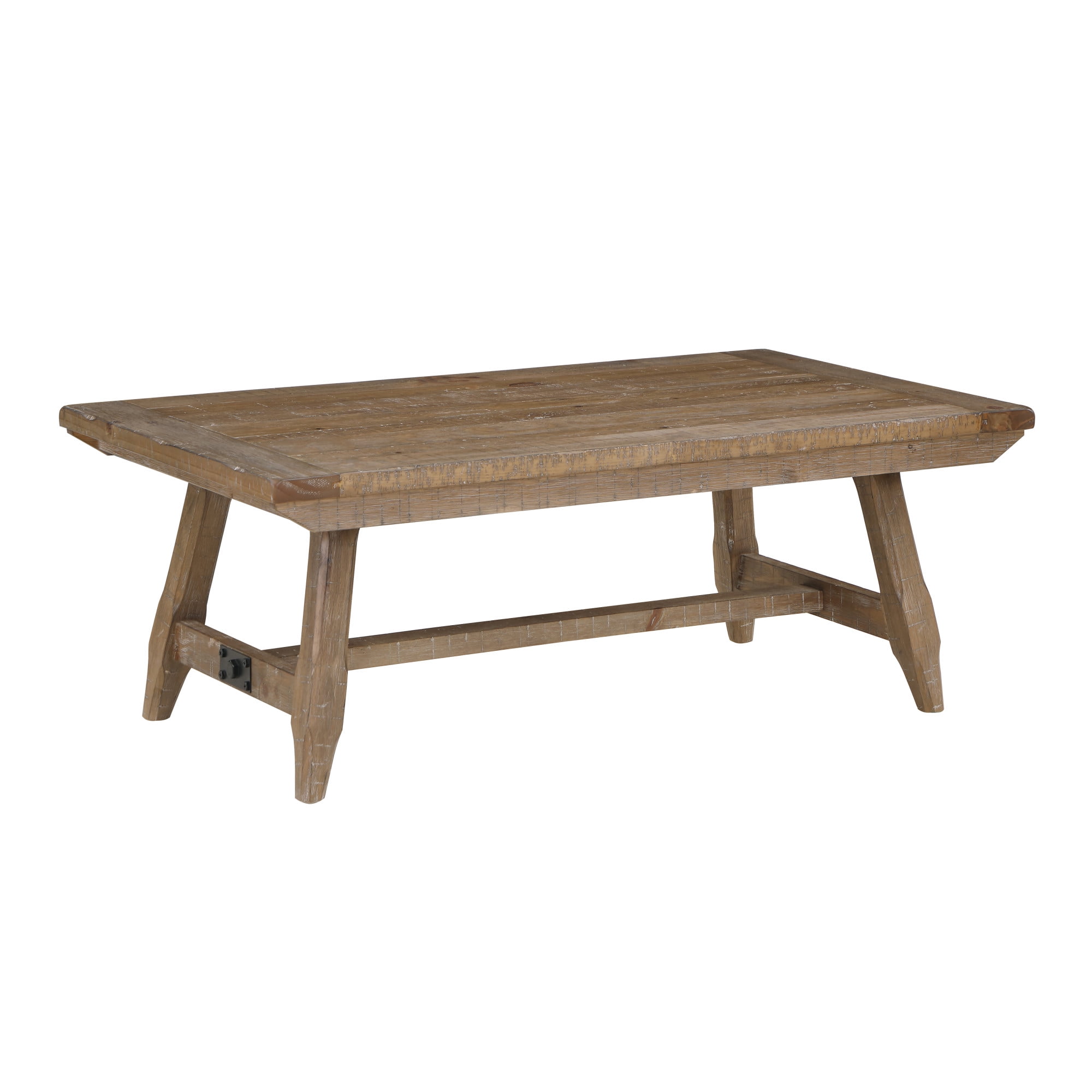 Steve Silver Riverdale Indoor 54.75"H Coffee Table, Driftwood Brown