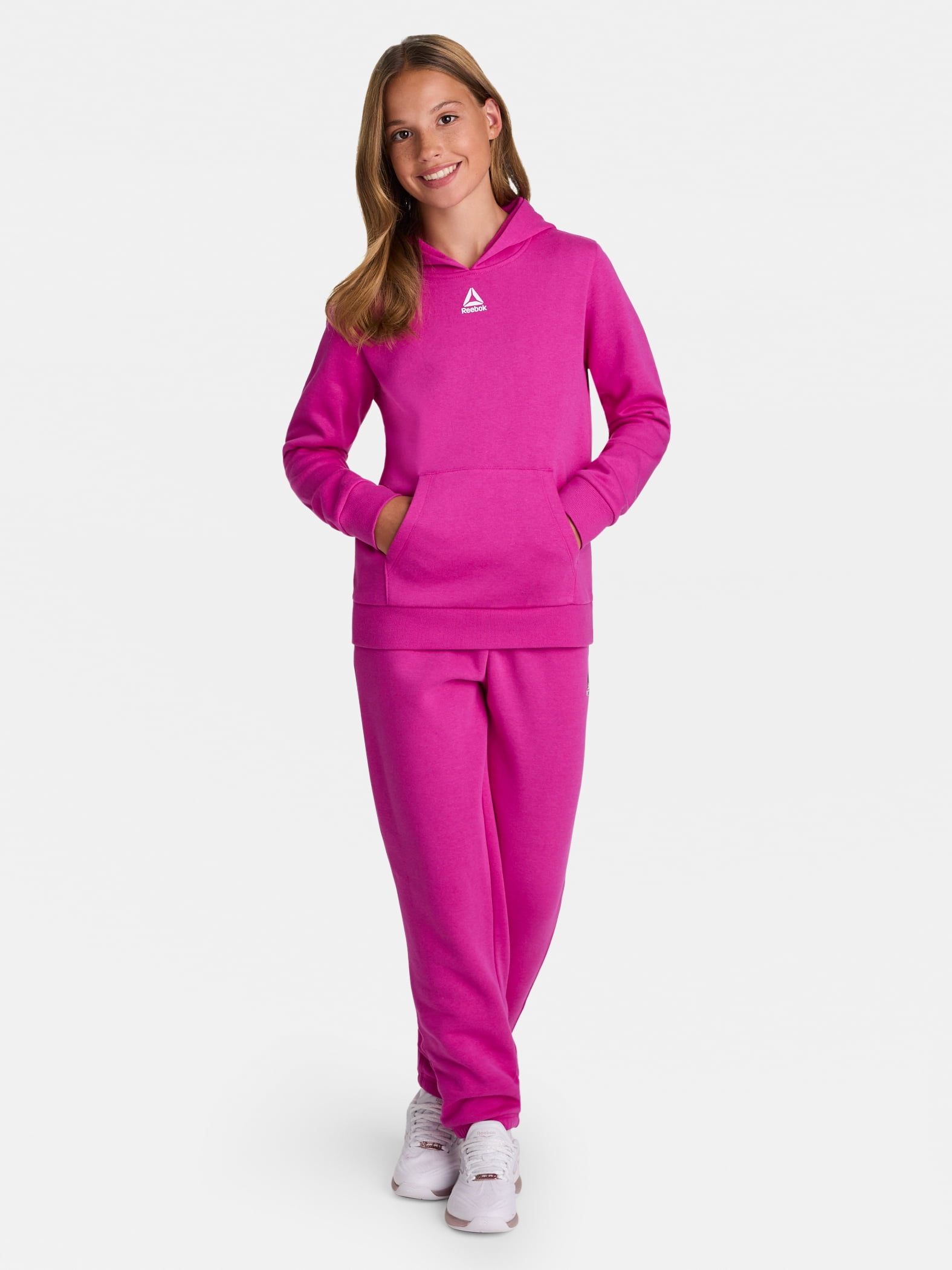 Reebok Girl's Sport Core Hoodie, Sizes 4-18