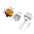 thumbnail image 4 of RUNROTOO Gas Bottle Connector Assorted Color Canister Conversion Kit for Propane Gas Tank 1 Set 3 Pieces, 4 of 8