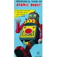 thumbnail image 2 of Retrobot 9x14 Gold Ornate Wood Framed with Double Matting Museum Art Print Titled - Mechanical Wind-Up Atomic Robot, 2 of 4