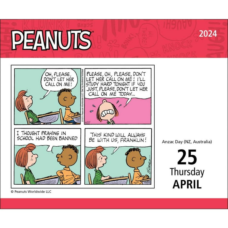 Peanuts 2024 Day-To-Day Calendar (Other) - Walmart.com