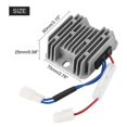 thumbnail image 2 of Engine Voltage Regulator 186F DC12V Aluminum Voltage Regulator AVR for KDE3500 5000 6500 6700 Gener, 2 of 5