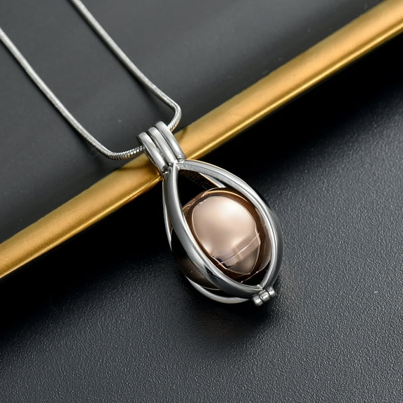 Teardrop Cremation Pendant Small Urns For Ashes Keepsake Urn Necklace mini urns
